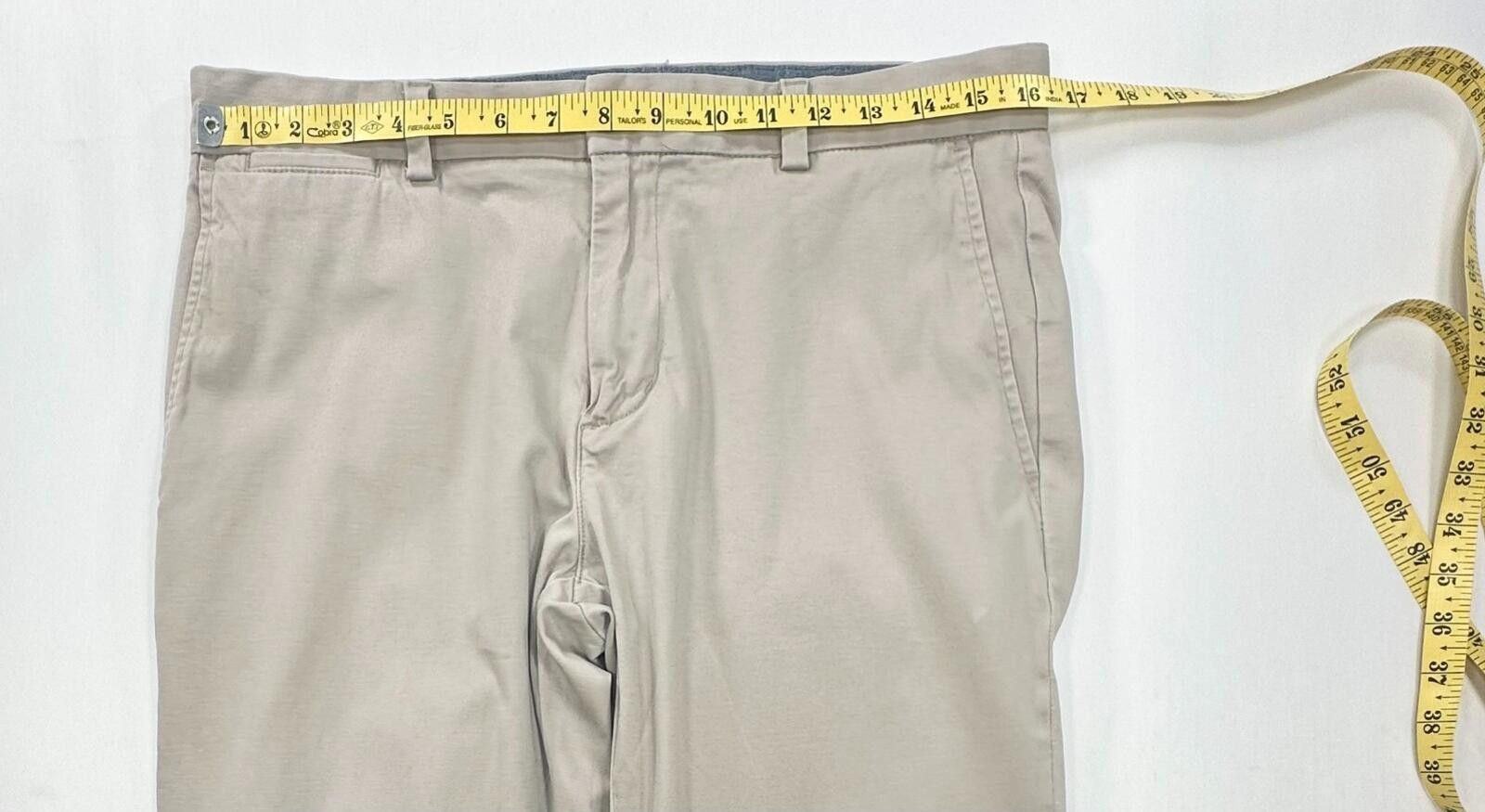 Vineyard Vines Vineyard Vines Flat Cotton Spandex Chinos Khaki Mens 32/32 Size US 32 / EU 48 - 3 Thumbnail