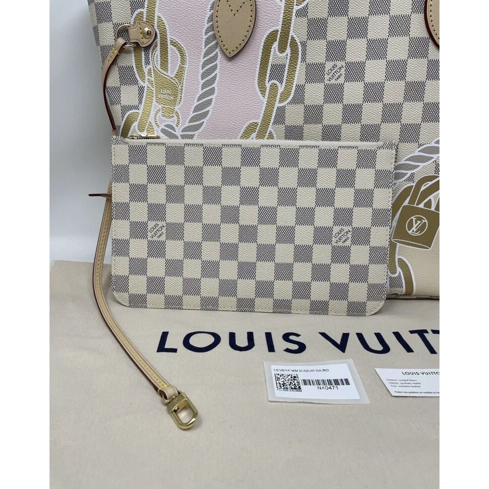 Louis Vuitton Louis Vuitton Nautical Neverfull MM - Limited Edition Size ONE SIZE - 2 Thumbnail