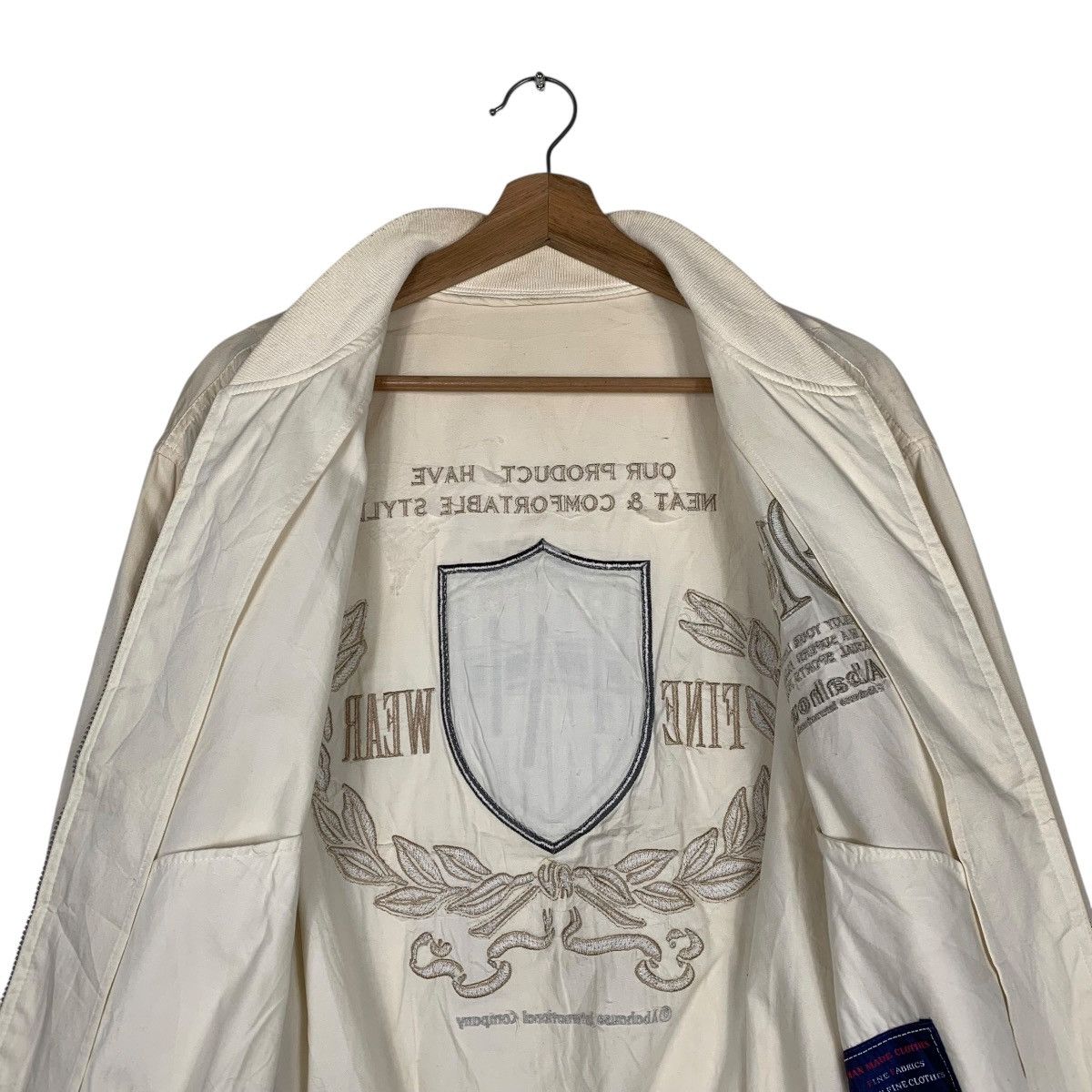 ABAHOUSE Abahouse Big Logo Bomber Jacket Size US M / EU 48-50 / 2 - 12 Thumbnail
