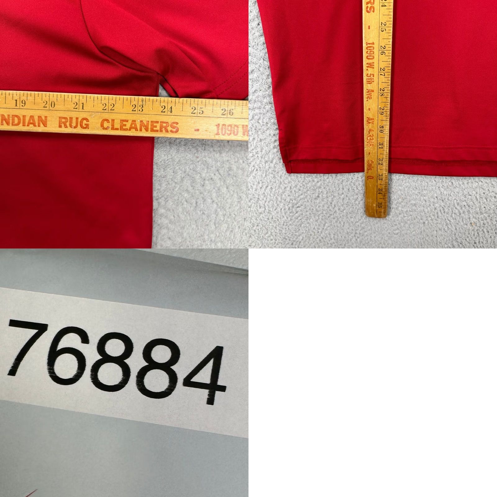 Vintage Straight Down Polo Shirt Mens Large Red Short Sleeve Golf Rugby Athletic Breathable Collared Commoditize? Size US L / EU 52-54 / 3 - 8 Thumbnail