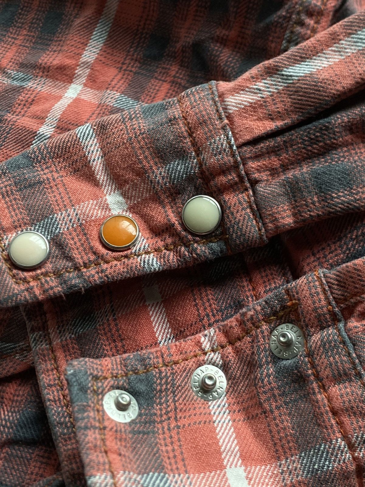 Levi's Vintage Clothing VINTAGE LEVIS WESTERN STONE BUTTON FLANNEL SHIRT Size US M / EU 48-50 / 2 - 4 Thumbnail