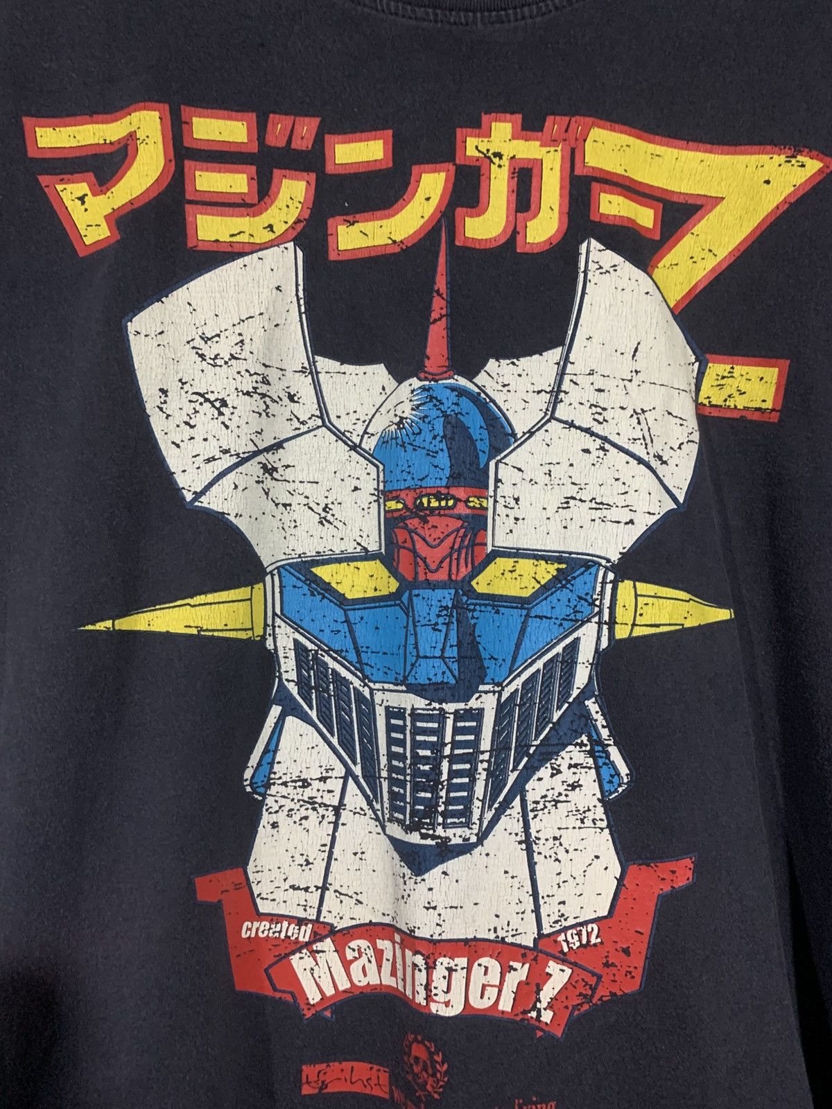 Vintage Vintage Anime Mazinger z shirt Size US M / EU 48-50 / 2 - 2 Thumbnail