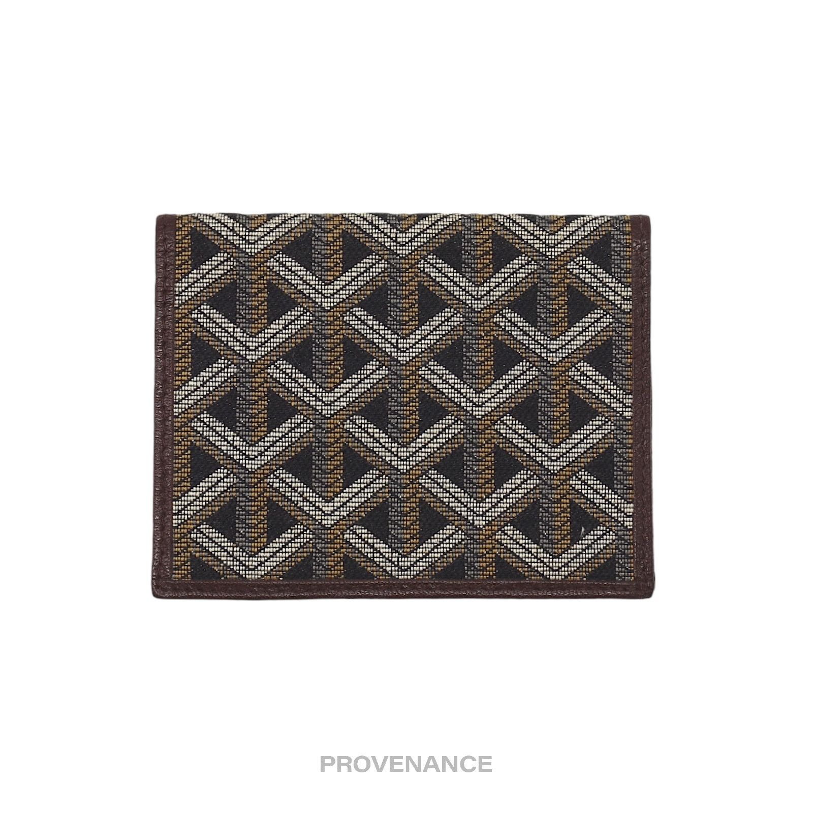 Goyard 🔴 Goyard Pocket Organizer Wallet - Black Jacquard Goyardine Size ONE SIZE - 1 Thumbnail
