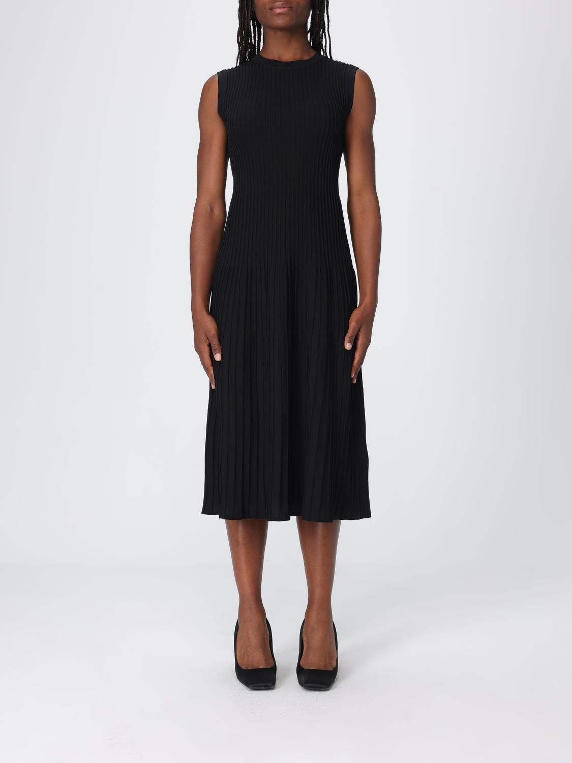Max Mara Max Mara Dress Woman Black Size XS / US 0-2 / IT 36-38 - 1 Thumbnail