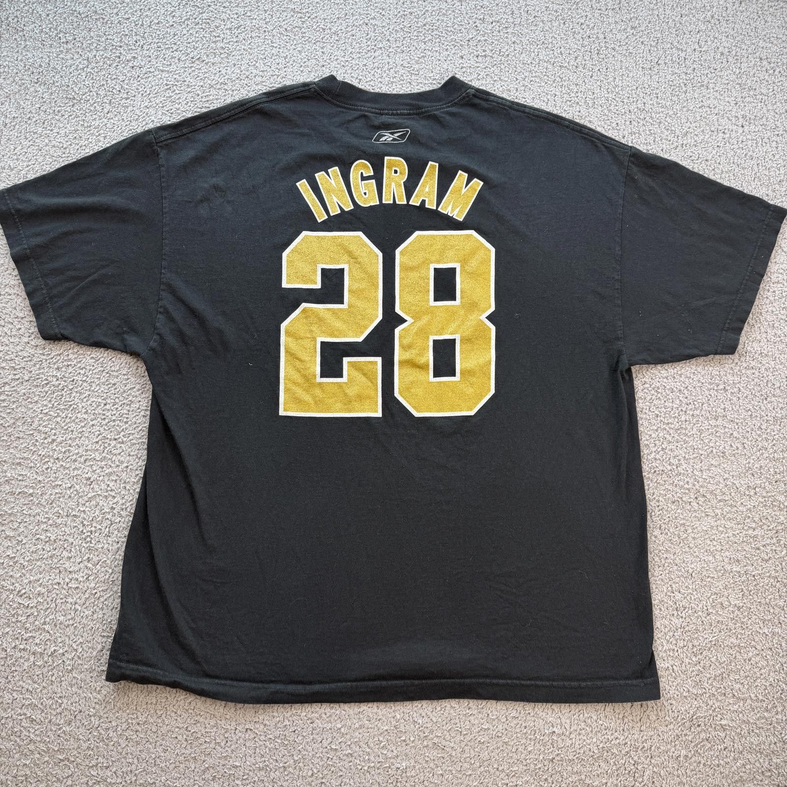 Reebok New Orleans Saints Mark Ingram #28 Reebok NFL T Shirt L Size US XXL / EU 58 / 5 - 2 Thumbnail