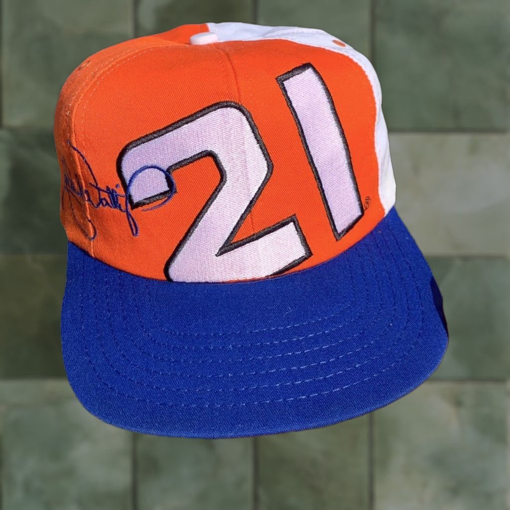 Vintage VINTAGE Chase Nascar Hat - Michael Waltrip #21 Snapback, 90s Racing, Orange, Adjustable Mens Size ONE SIZE - 1 Thumbnail