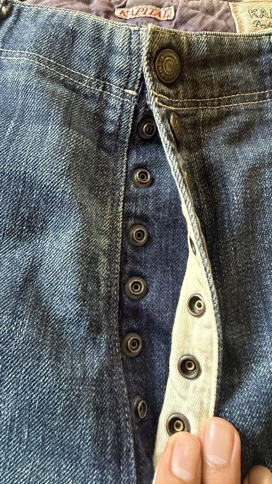 Kapital Kapital jeans from the Okayama Mitsu factory Size US 31 - 12 Thumbnail