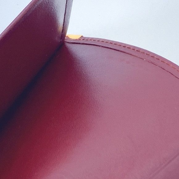 Cartier Cartier Bi-fold Leather Bordeaux Long Wallet Size ONE SIZE - 9 Thumbnail