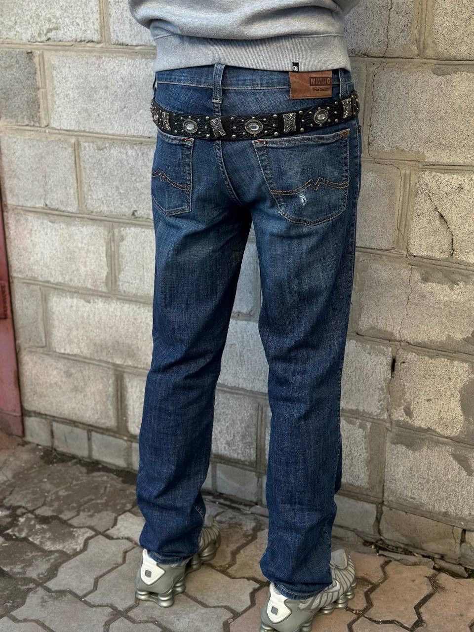 Mustang Vintage Mustang Tramper Jeans Dark Blue Wash Straight Fit Size US 34 / EU 50 - 6 Thumbnail