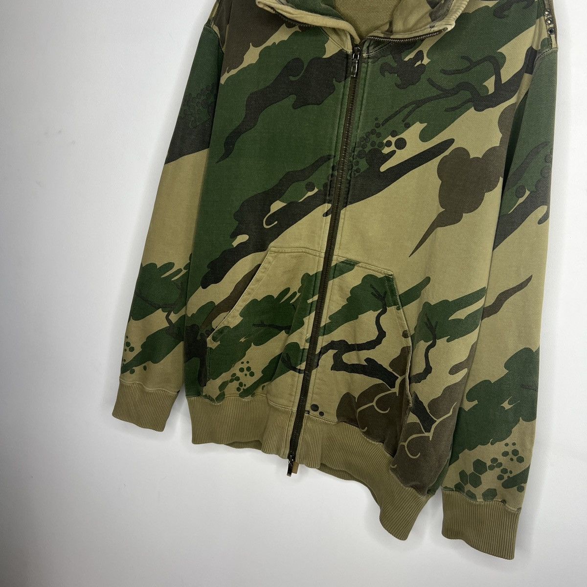 Maharishi Vintage Maharishi camo zip hoodie Size US M / EU 48-50 / 2 - 2 Thumbnail