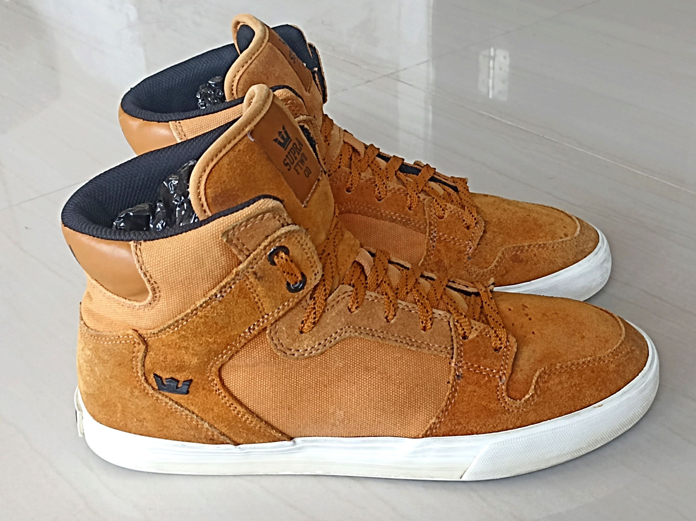 Supra Supra Vaider Wheat Skate Boarding Sneakers Size US 12 / EU 45 - 1 Thumbnail