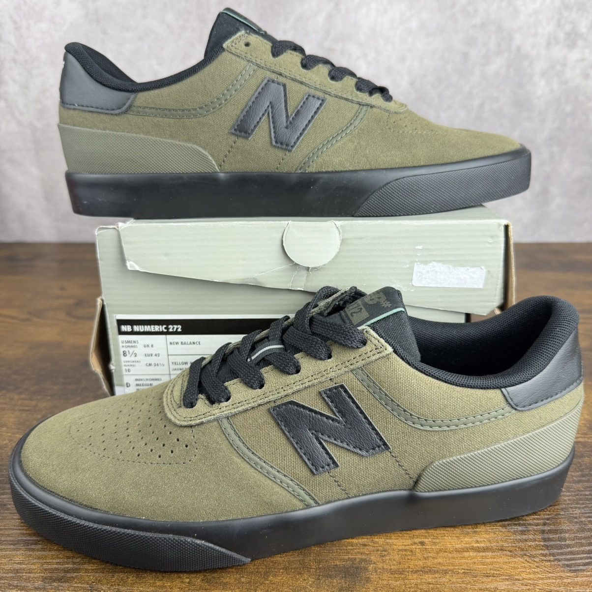New Balance NEW New Balance Numeric 272 Olive Black Size 8.5 NM272YHD OG Size US 8.5 / EU 41-42 - 2 Thumbnail
