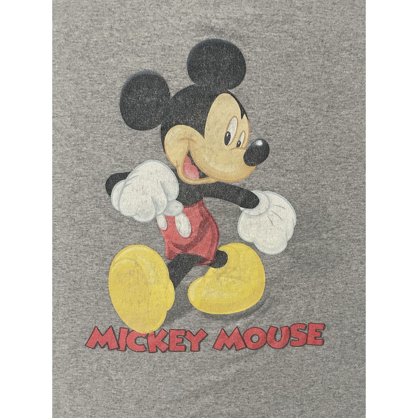 Disney Vintage Mickey Mouse 1928 T-Shirt Mens XL Double Sided Gray Size US XL / EU 56 / 4 - 3 Thumbnail