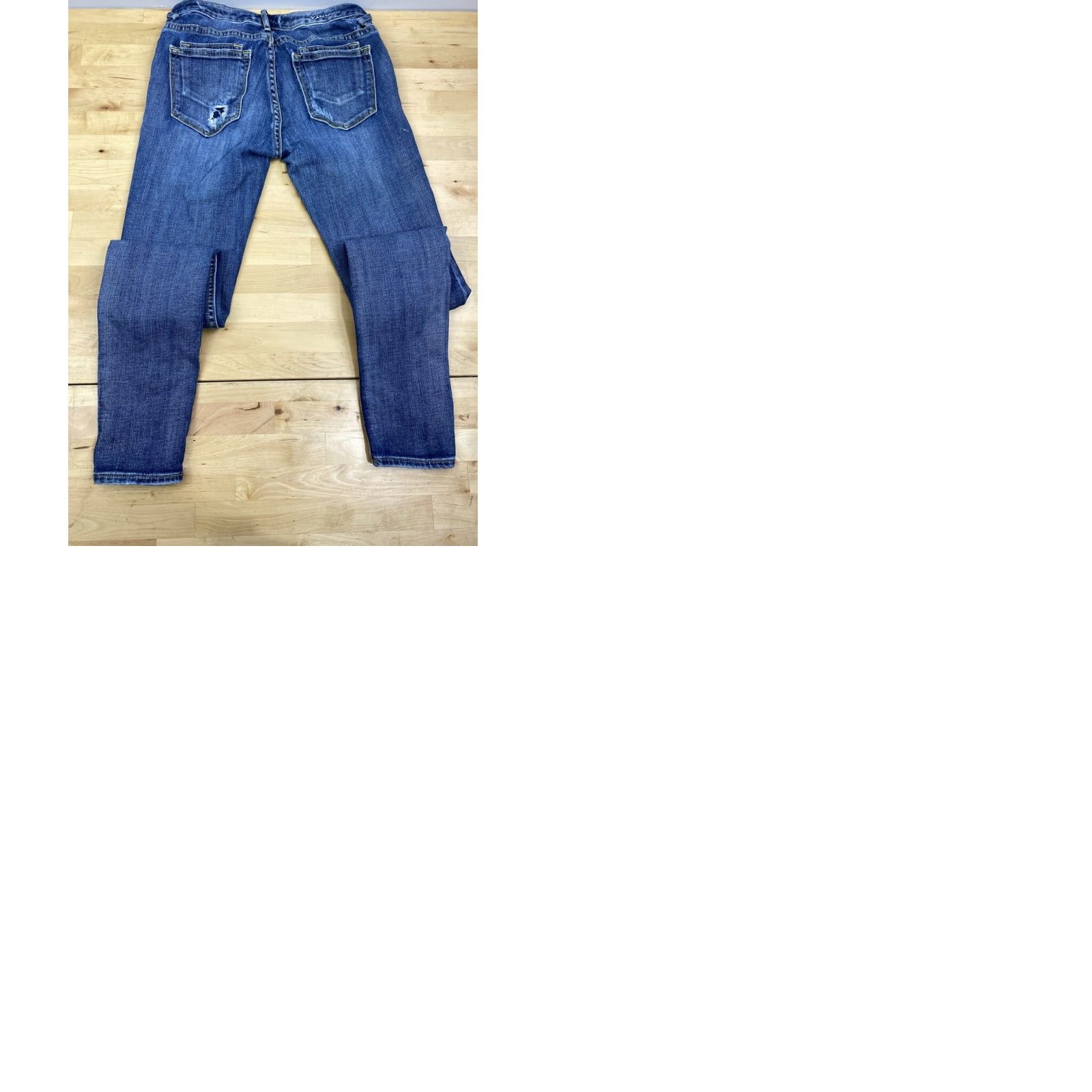Vintage Womens Vigoss Dublin Denim Skinny Jeans 25x31 Blue Jeans Slim Skinny Denim 25 Womens Size 42" / US 20 - 9 Thumbnail