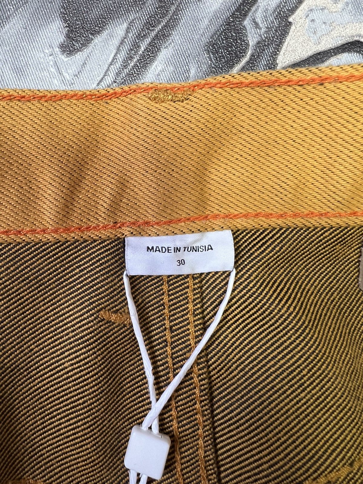 Calvin Klein × Heron Preston Heron Preston Calvin Klein Orange 2.0 Jeans Size US 32 / EU 48 - 8 Thumbnail
