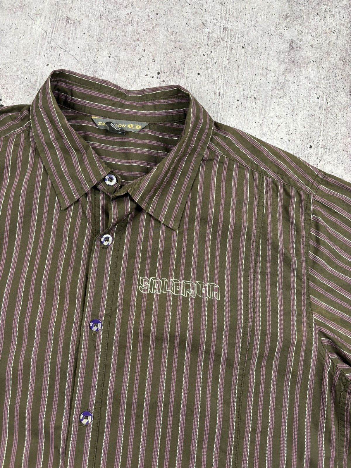 Salomon Salomon vintage shirt size XL Size US XL / EU 56 / 4 - 2 Thumbnail
