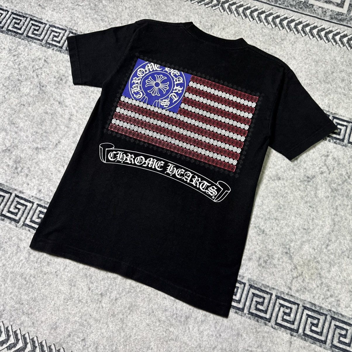 Chrome Hearts 2010s AMFLAG AMERICAN FLAG SCROLL CHROME Size US S / EU 44-46 / 1 - 2 Thumbnail
