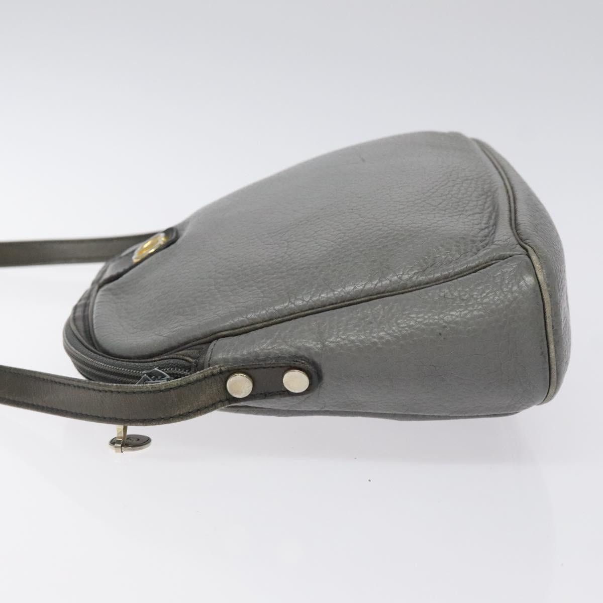 Dior DIOR Shoulder Bag Leather Gray Gold Size ONE SIZE - 5 Thumbnail