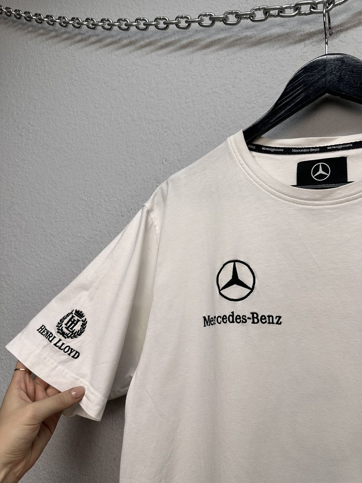 Mercedes-Benz Vintage MERCEDES BENZ MICHAEL SCHUMACHER Tee Shirt Top Size US L / EU 52-54 / 3 - 3 Thumbnail