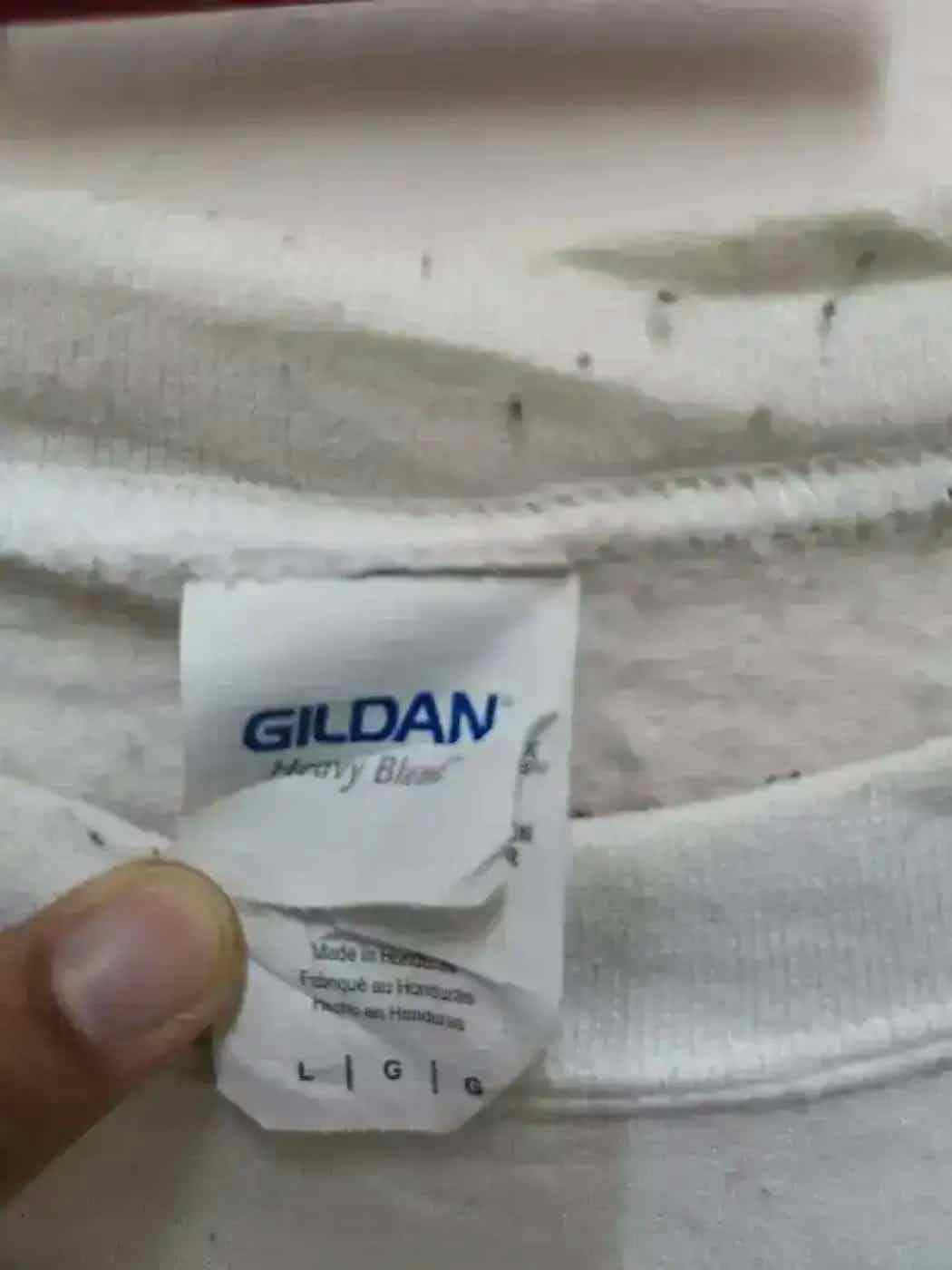 Gildan Vintage Gildan Army Sweatshirt Size US L / EU 52-54 / 3 - 2 Thumbnail