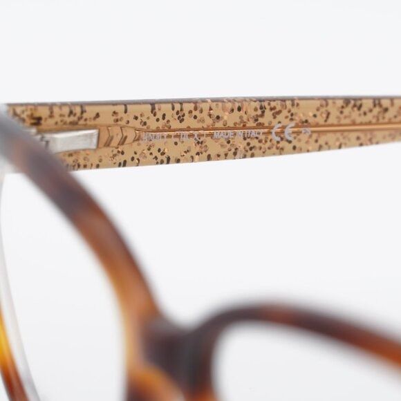 Jimmy Choo Jimmy Choo JC150 0Q9W 00 Eyeglasses Havana 52mm Square Frame Size ONE SIZE - 7 Thumbnail