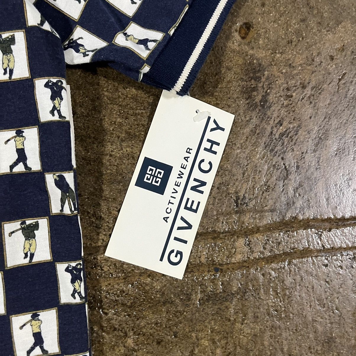 Designer × Givenchy × Vintage Vintage 90s Givenchy Activewear Golf Polo Shirt NWT Rare Size US L / EU 52-54 / 3 - 6 Thumbnail