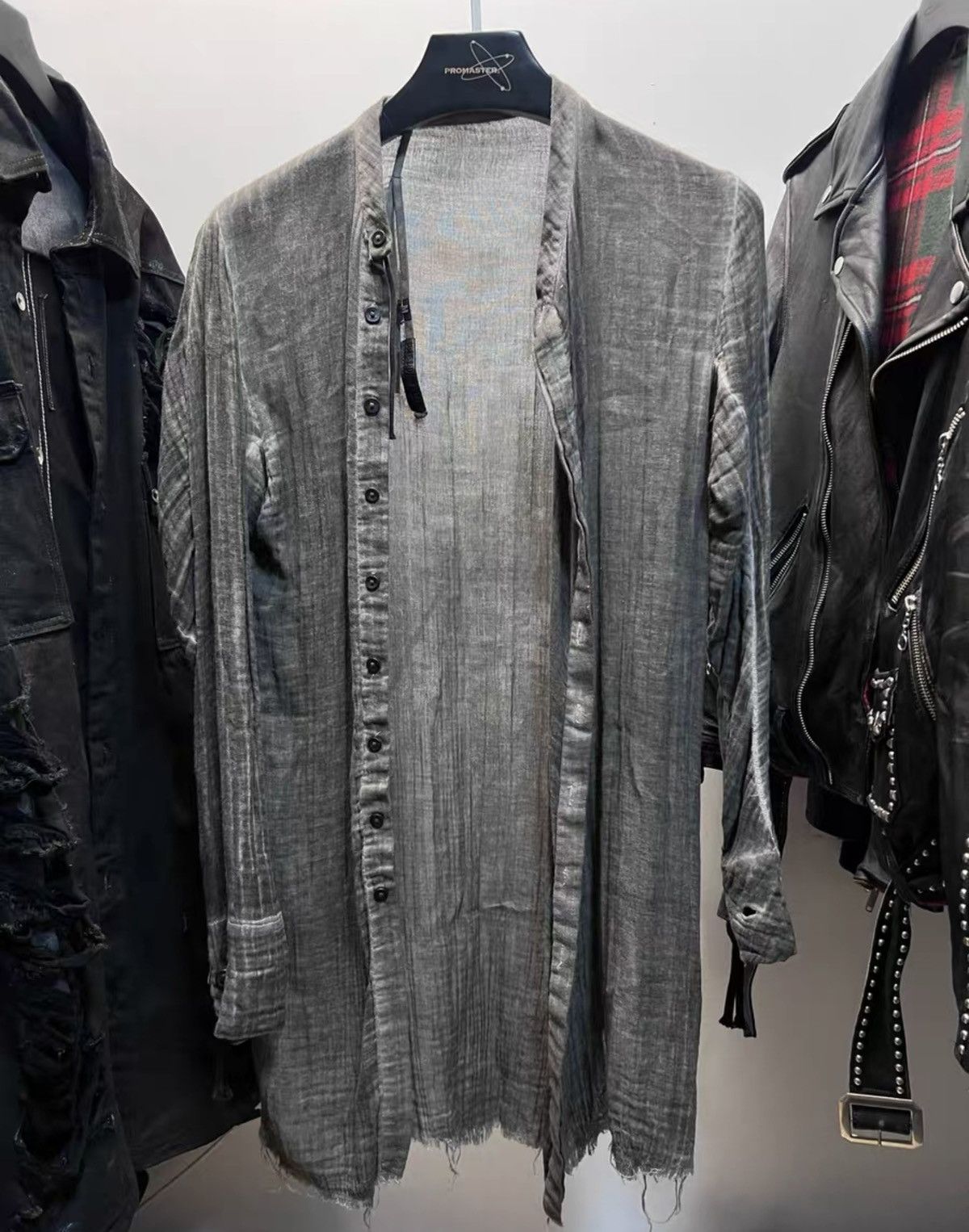 11 By Boris Bidjan Saberi 11ByBBS Boris Bidjan Saberi Dyed Long-Sleeve Shirt Size US M / EU 48-50 / 2 - 1 Thumbnail