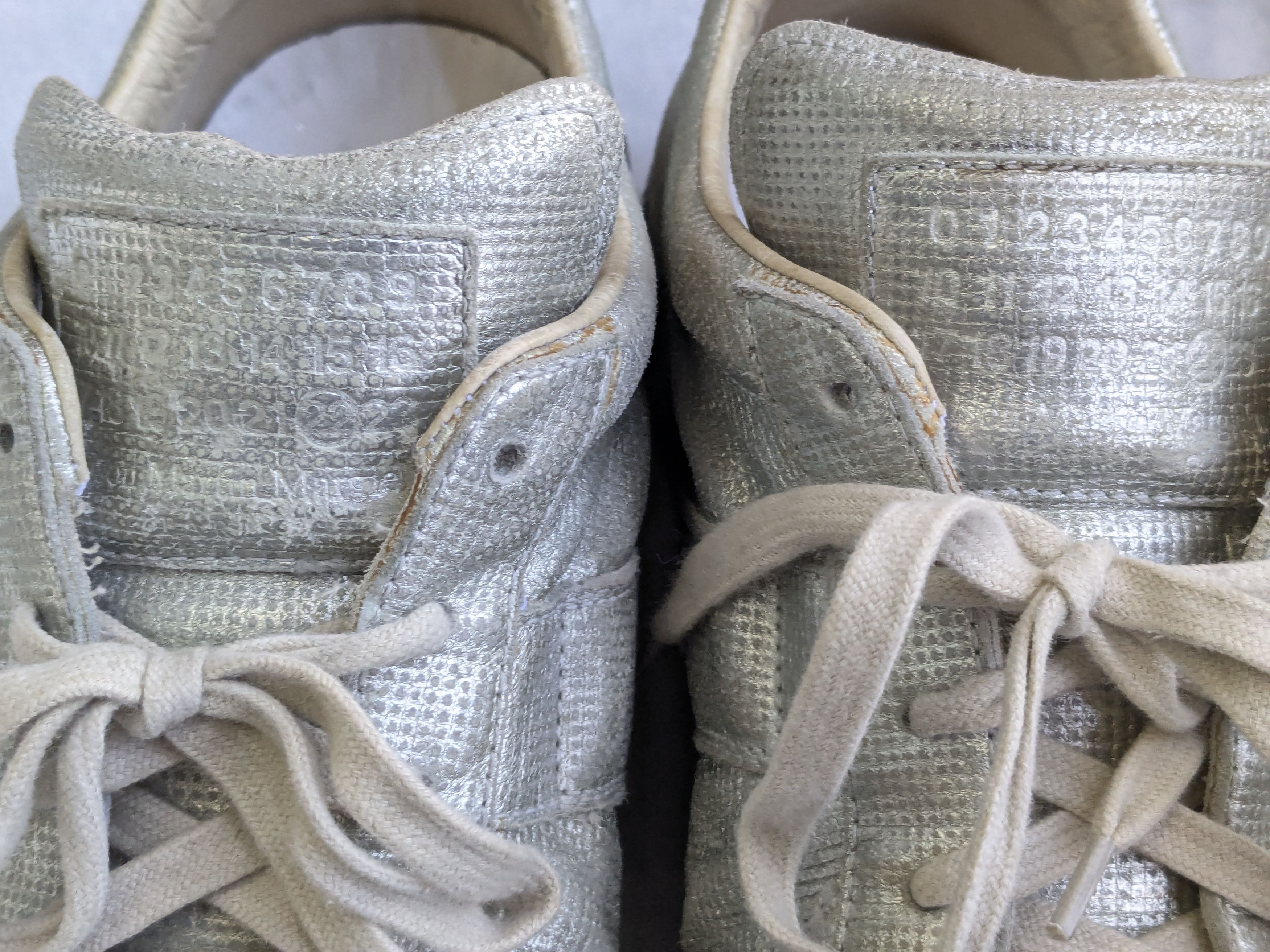 Maison Margiela Maison Margiela Silver GAT Replica 10 43 Low Tops Size US 10 / EU 43 - 8 Thumbnail