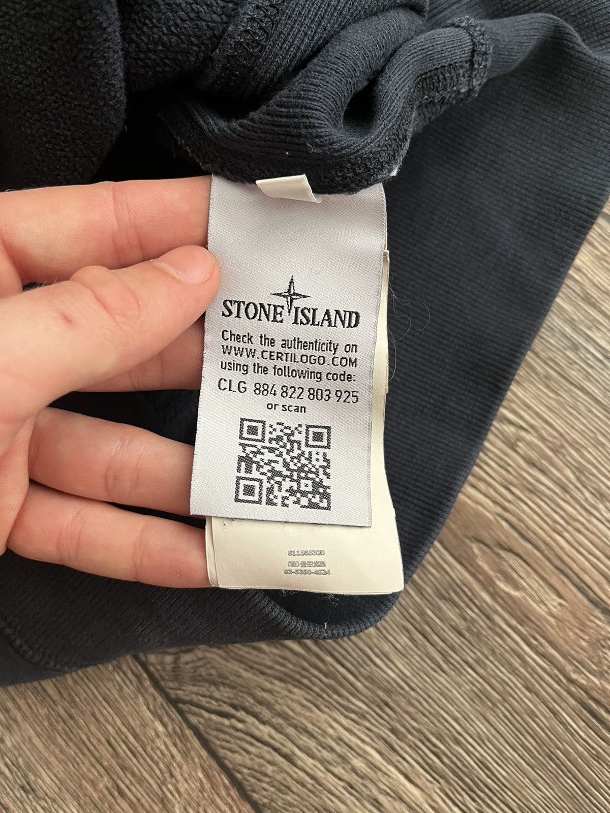 Stone Island Stone Island Distressed Washed Vintage Sweatshirt Size US XL / EU 56 / 4 - 13 Thumbnail