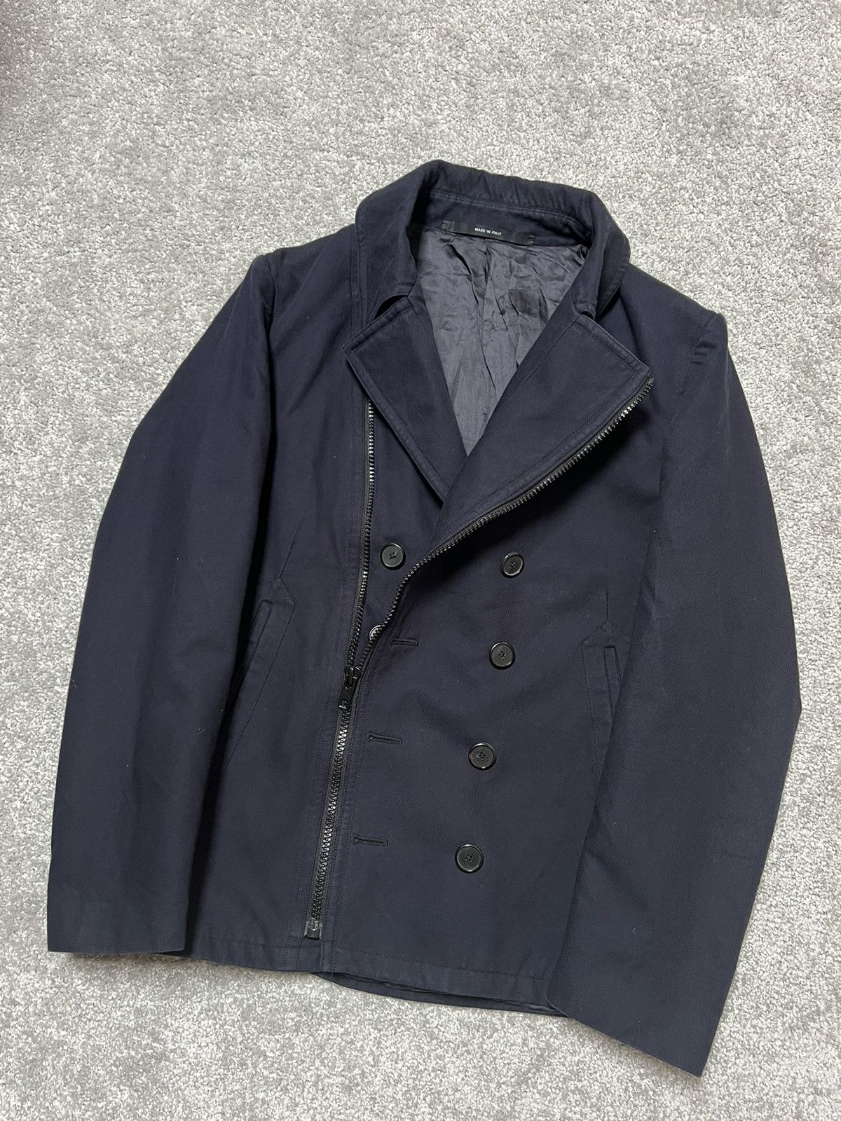 Givenchy Givenchy Blue Coat Jacket Size L Size US L / EU 52-54 / 3 - 6 Thumbnail