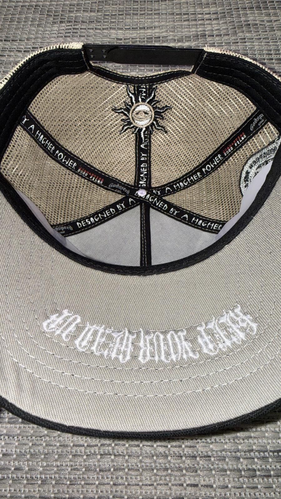 Godspeed Godspeed Bone/Blue/Orange Forever Trucker Hat Size ONE SIZE - 4 Thumbnail