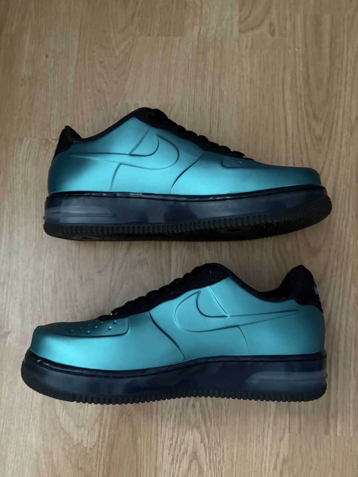 Nike Nike Air Force 1 Low Foamposite Green BLack Size US 6 / EU 39 - 3 Thumbnail