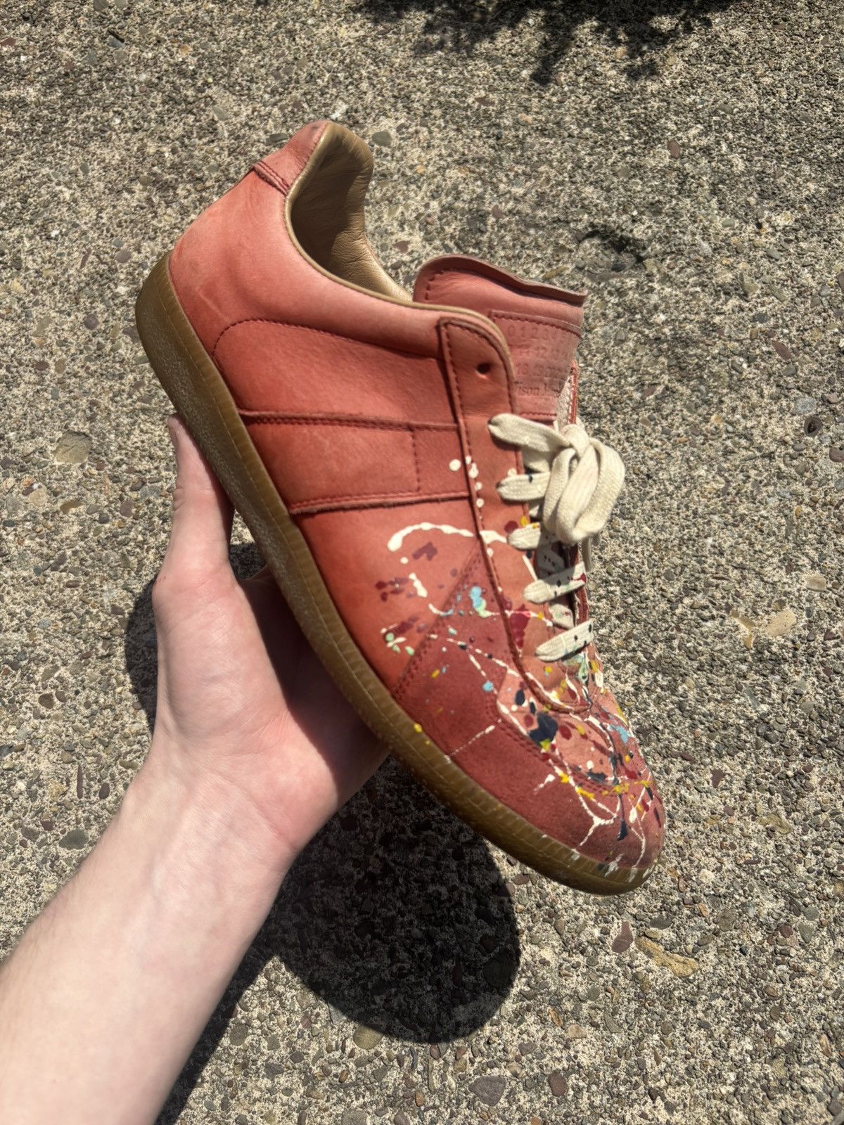 Maison Margiela Maison Margiela Paint Splatter Replica GAT Size US 9.5 / EU 42-43 - 1 Thumbnail