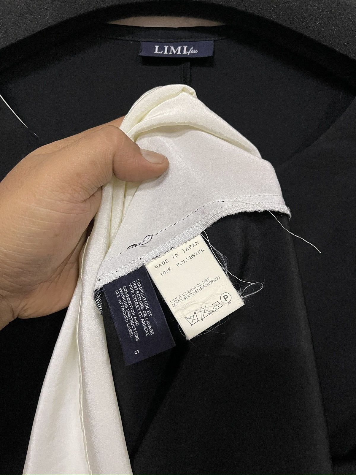 Japanese Brand × Limi Feu × Yohji Yamamoto Offer‼️ LIMI feu Black And White Dress Size S / US 4 / IT 40 - 8 Thumbnail