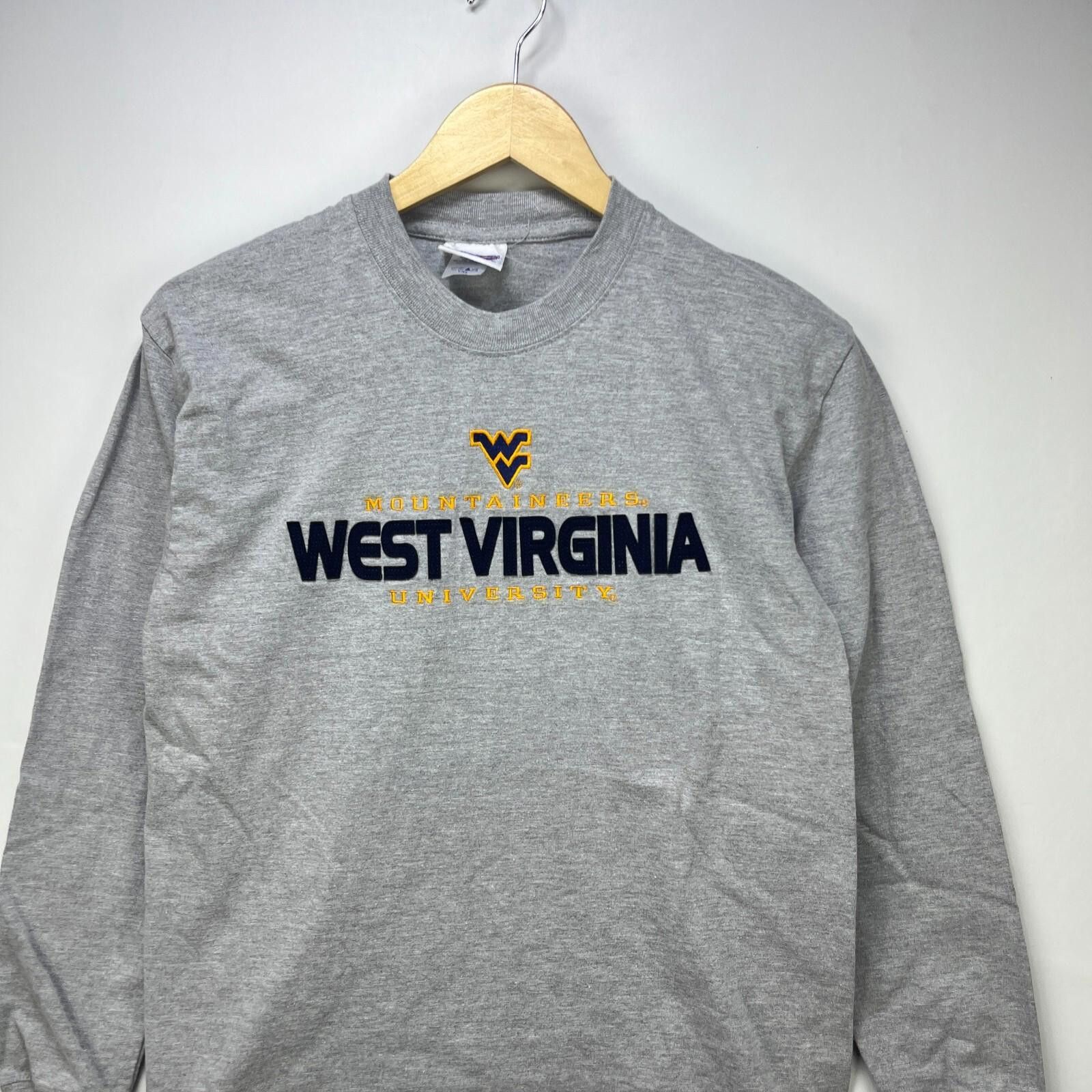 Other Vintage 90s West Virginia Mountaineers Shirt Youth XL Size ONE SIZE - 2 Thumbnail