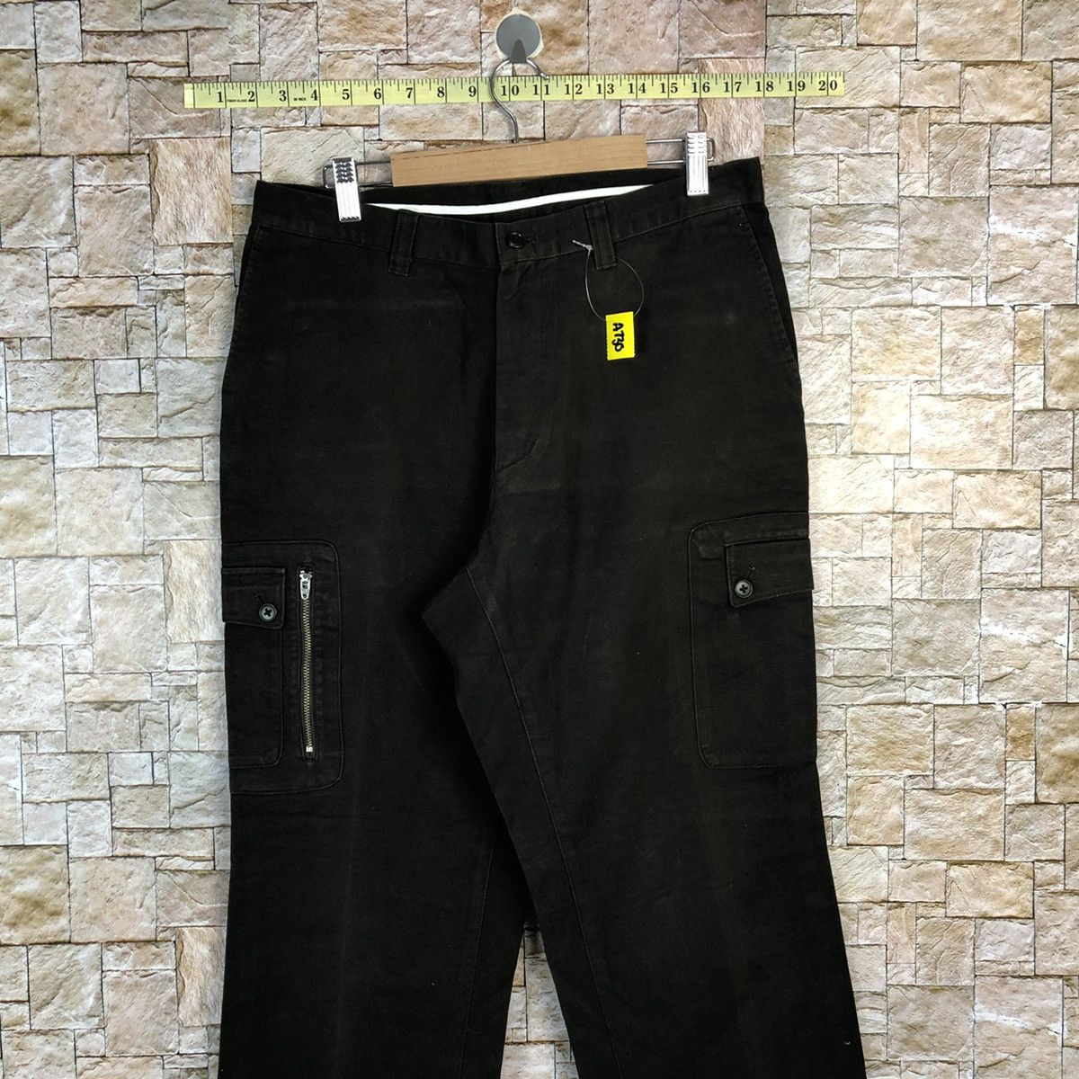 Japanese Brand × PGA Tour Pga Tour Dark Brown Cargo Multipocket Pants #A730 Size US 32 / EU 48 - 2 Thumbnail