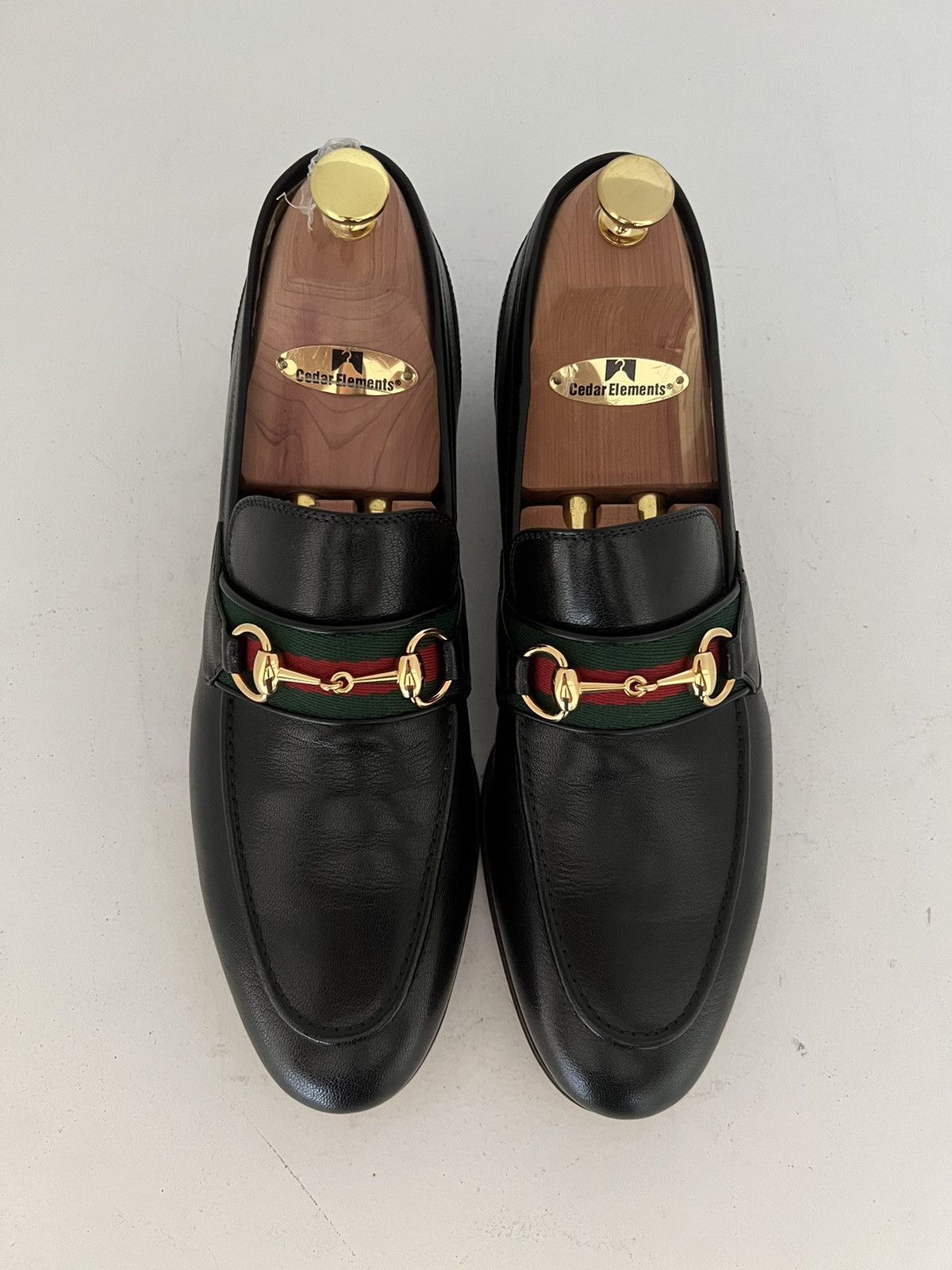 Gucci GUCCI Leather Loafers - Sz. UK9/US10/IT43 Size US 10 / EU 43 - 4 Thumbnail
