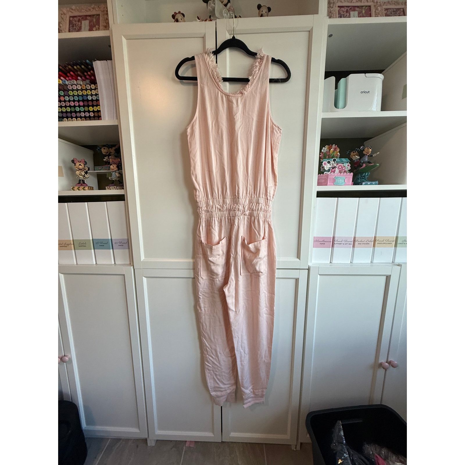Ramy Brook Ramy Brook Pink Sleeveless Jumpsuit Women XS - F021 Size 26" / US 2 / IT 38 - 5 Thumbnail