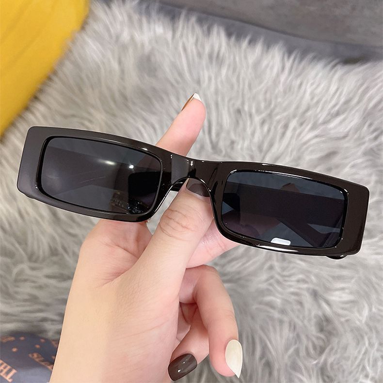 VIBE Vintage Street ins style custom avant-garde sunglasses Size ONE SIZE - 3 Thumbnail