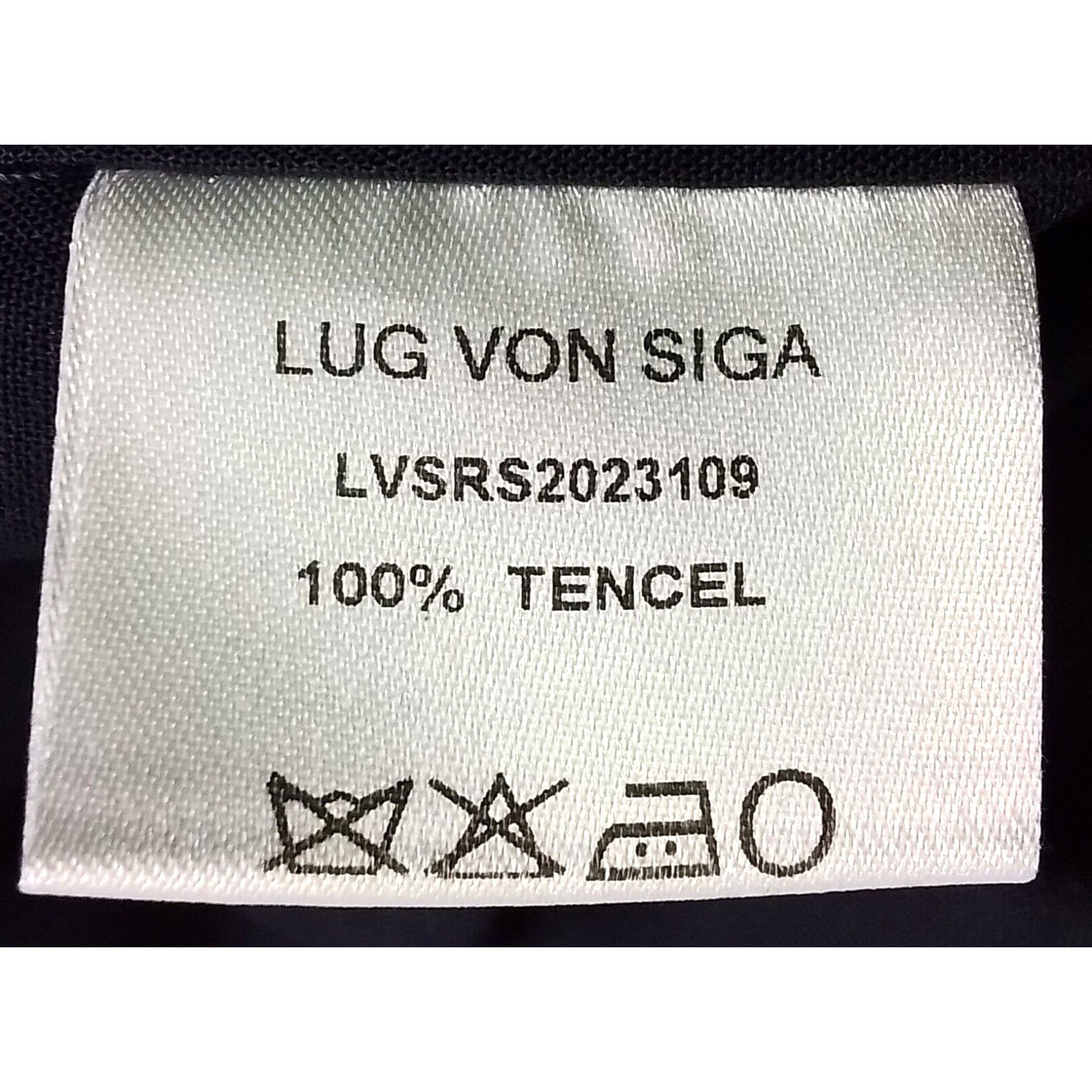 Other Lug Von Siga Dress Women's Size 36 Navy Blue Embroiderd NWT Size XS / US 0-2 / IT 36-38 - 15 Thumbnail