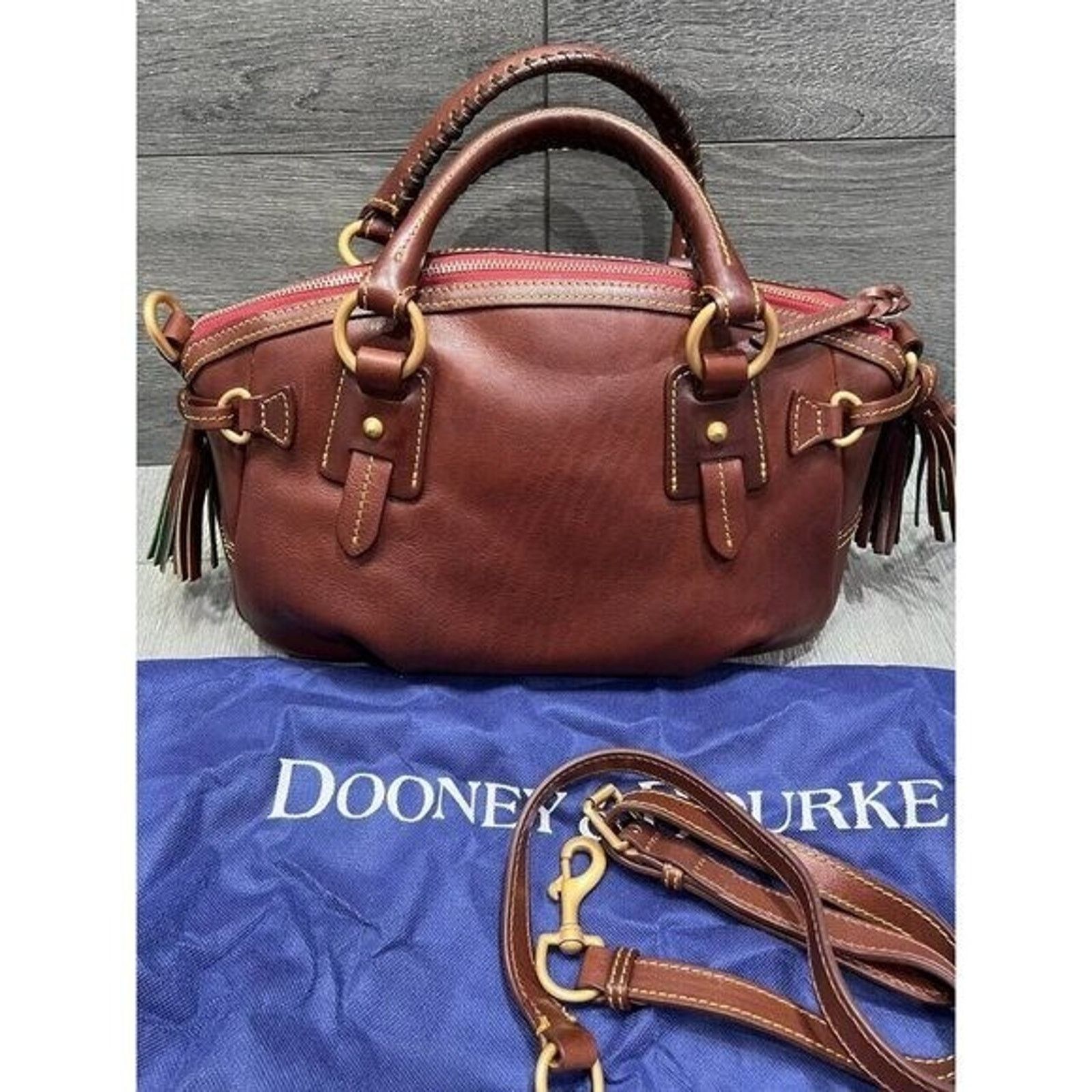 Dooney & Bourke Dooney & Bourke Florentin Leather Medium Satchel bag A626467 Size ONE SIZE - 4 Thumbnail