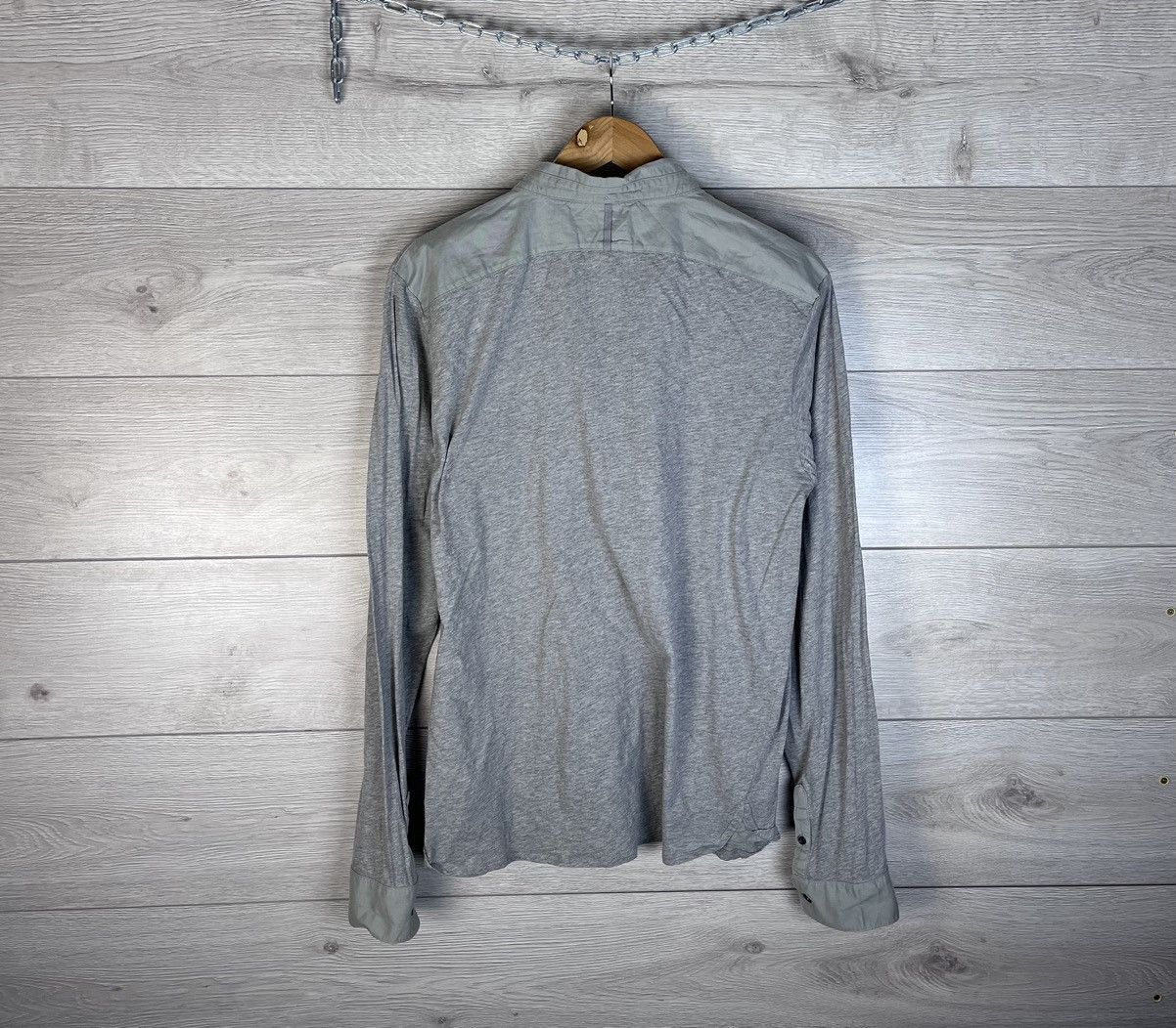 Allsaints Men's Button Down Shirt 1/3 size L Allsaints y2k Size US L / EU 52-54 / 3 - 10 Thumbnail