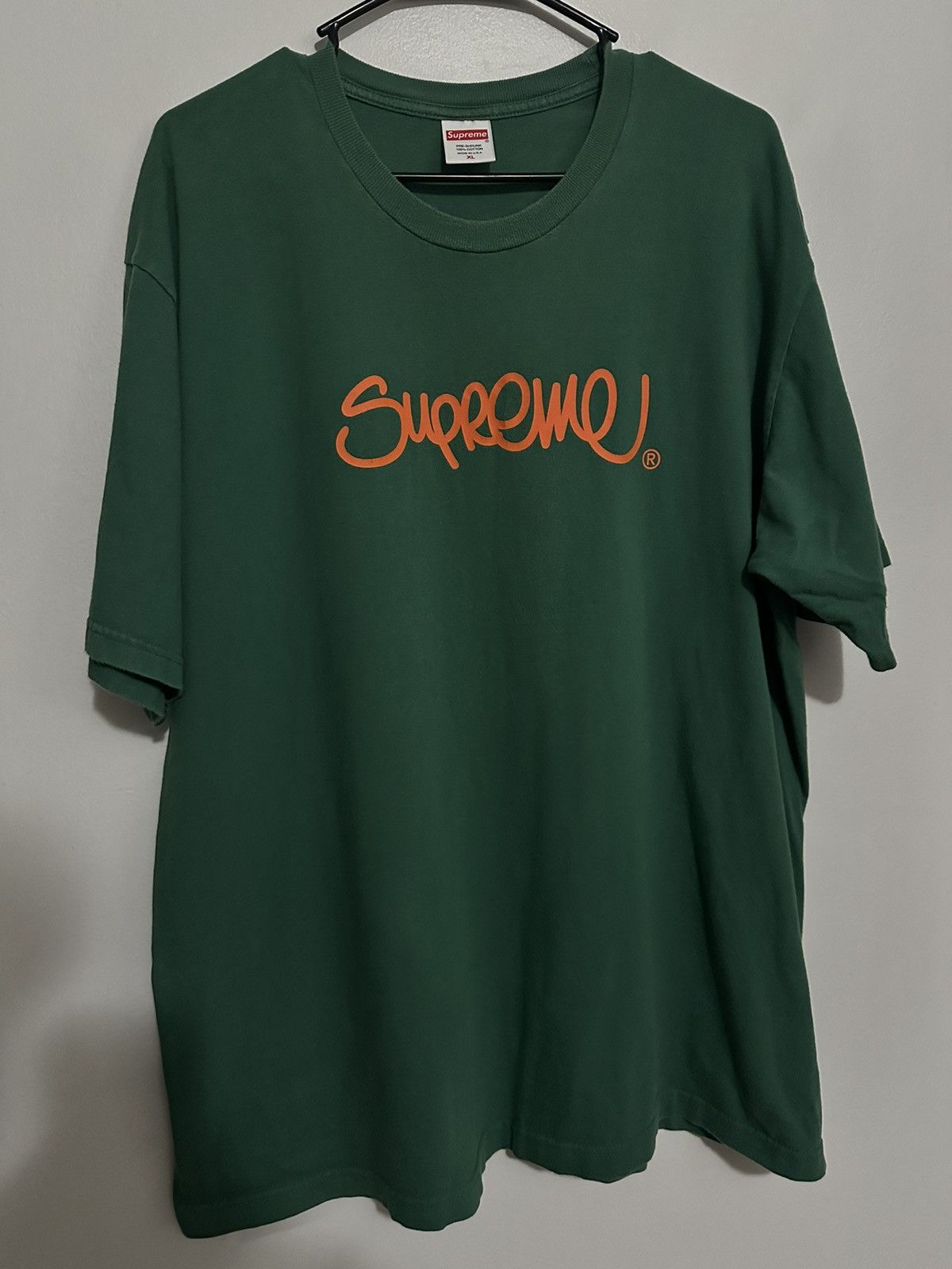 Supreme Supreme Handstyle Tee Size US XL / EU 56 / 4 - 1 Thumbnail
