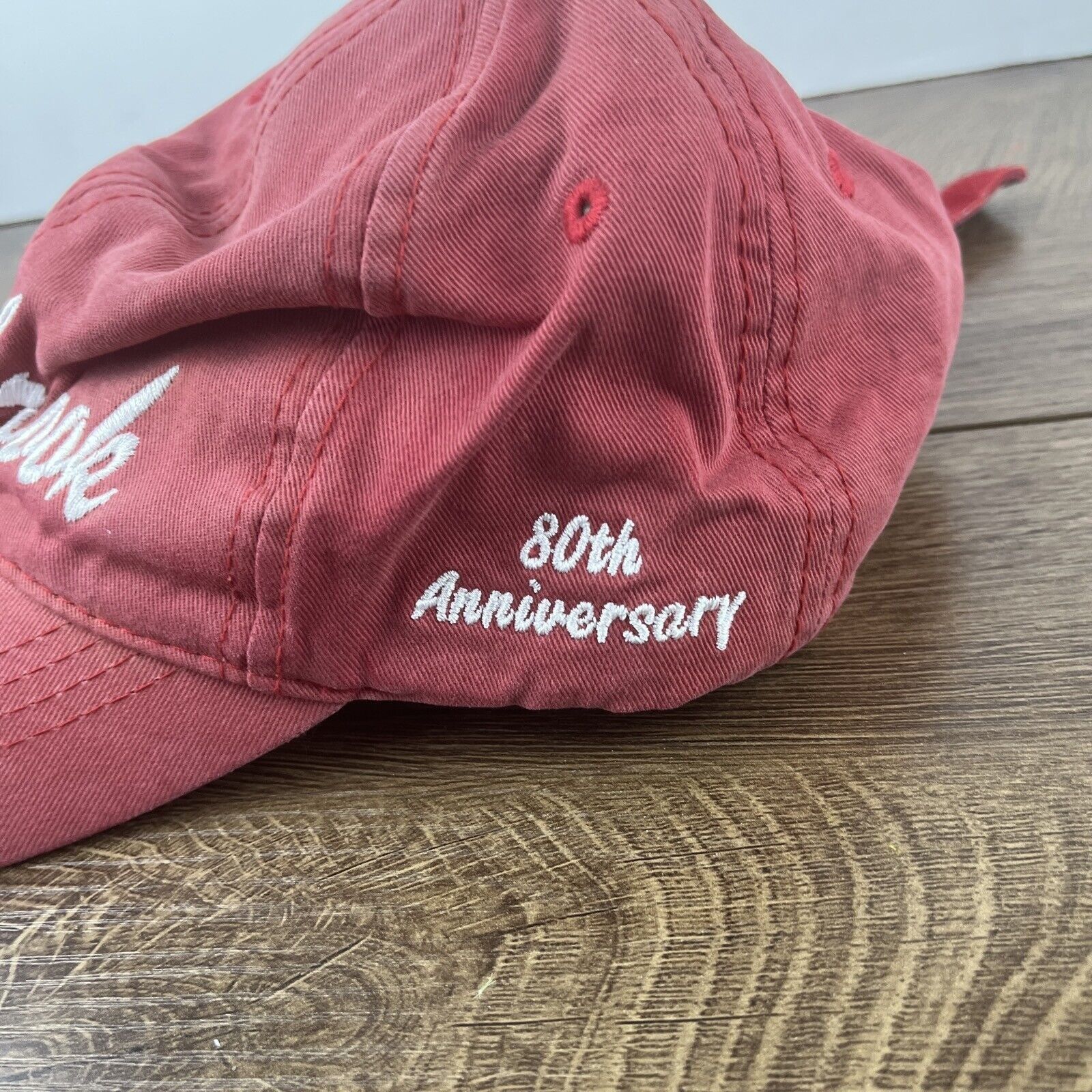 Other Beauerbrook Hat Red Hat Adjustable Adult Size Hat Cap Size ONE SIZE - 8 Thumbnail