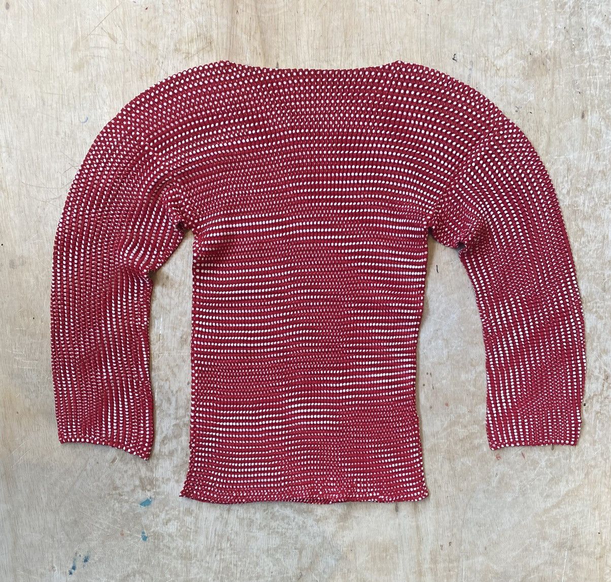 Issey Miyake × Vintage Issey Miyake 1990s Pleated Polyester Top & Skirt Set Size M / US 6-8 / IT 42-44 - 5 Thumbnail