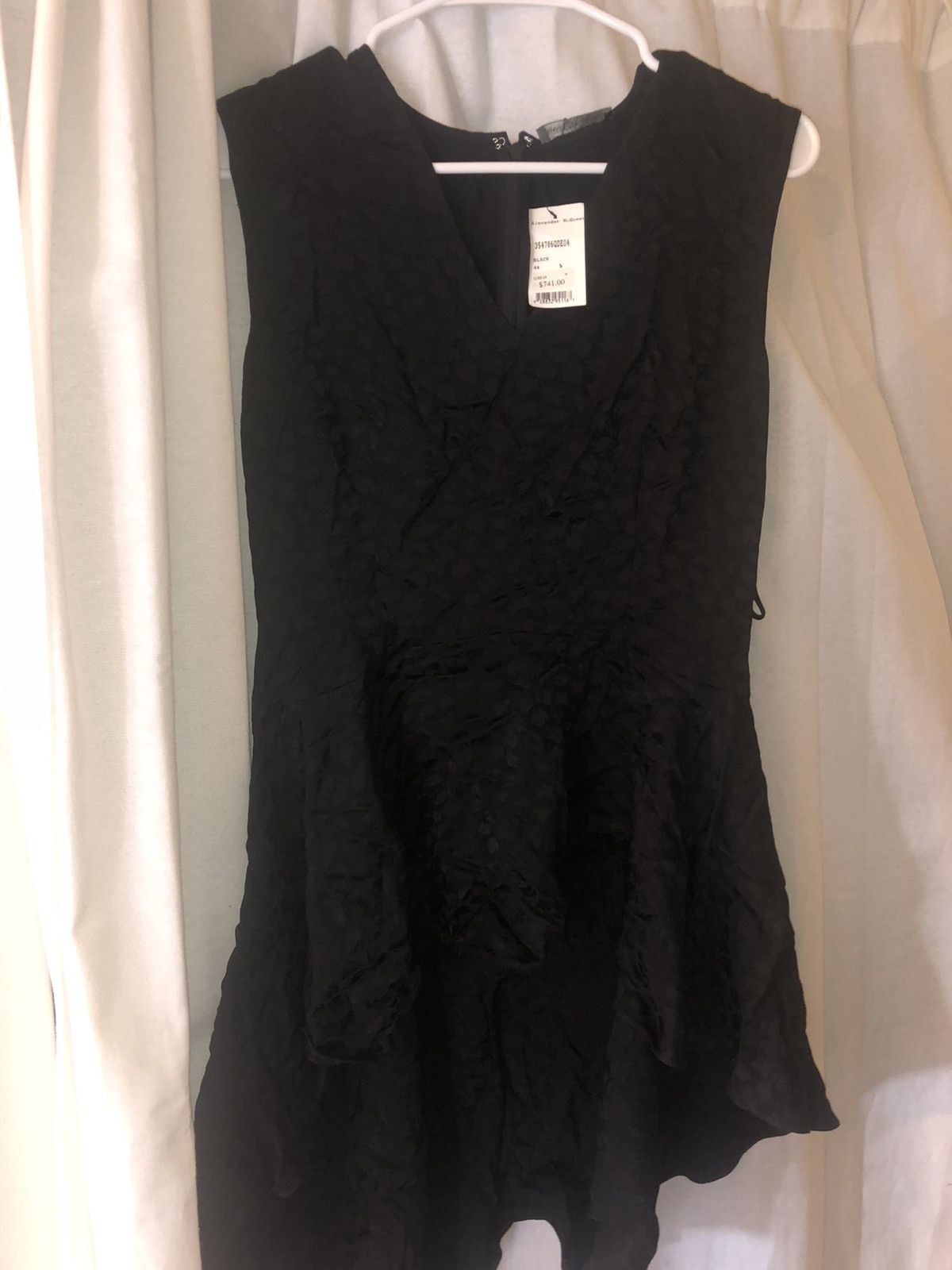 image of Alexander Mcqueen Dress in Black, Women's (Size XL)