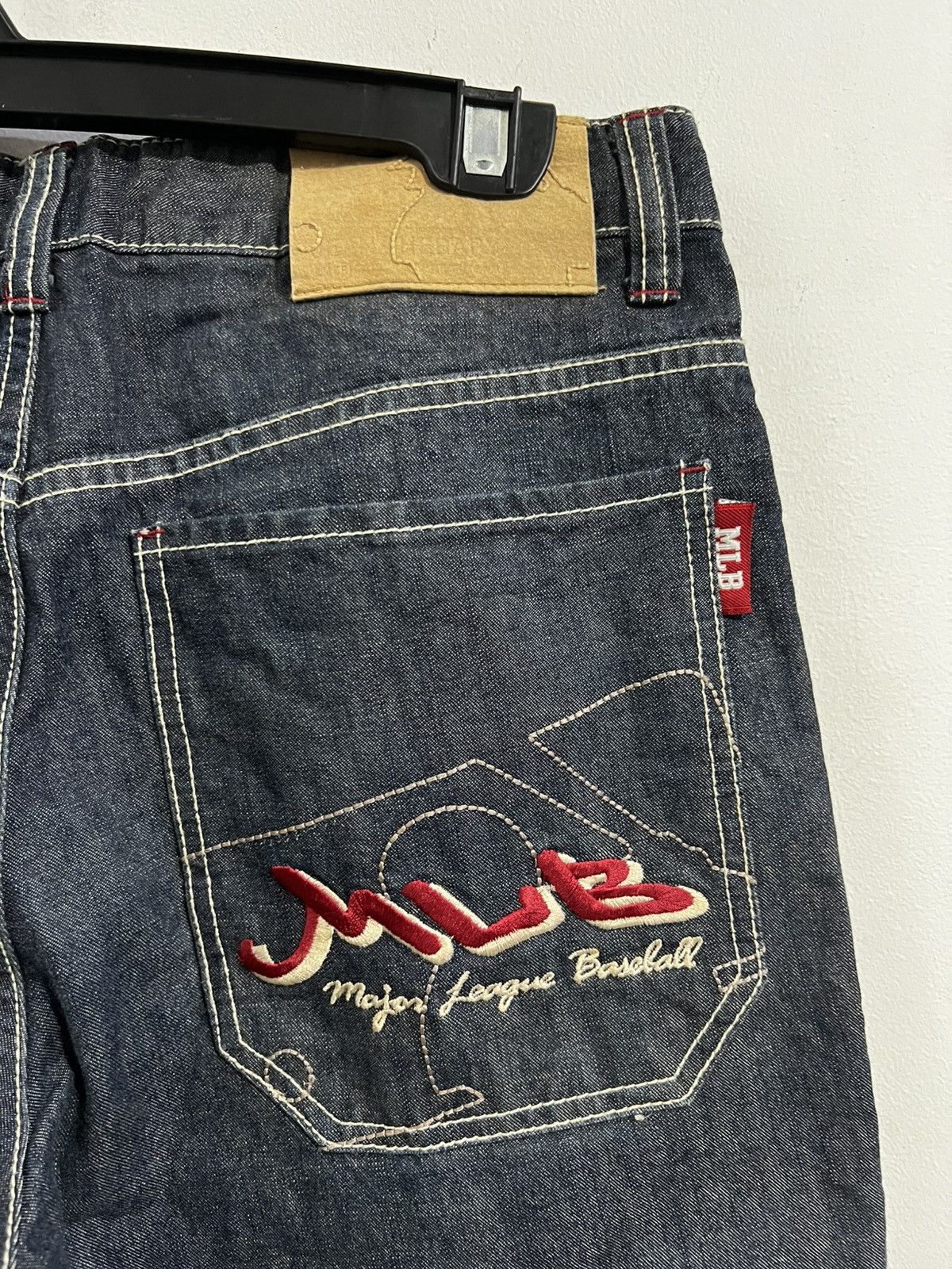 Japanese Brand × Vintage SS02 MLB BAGGY JORTS Size US 32 / EU 48 - 5 Thumbnail