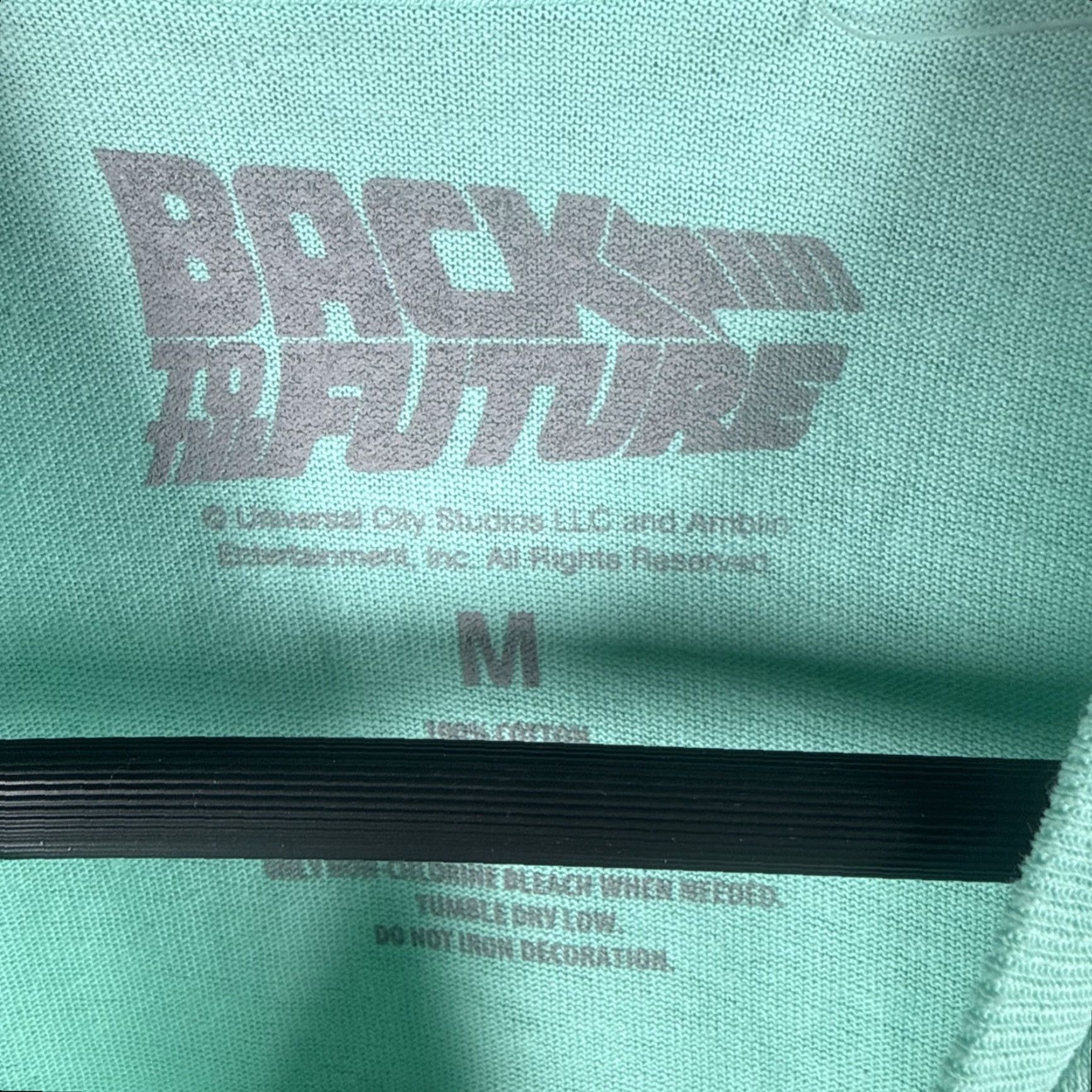 Vintage VINTAGE Back To The Future T-Shirt Mens Size M Blue Graphic Regular Fit Men Size US M / EU 48-50 / 2 - 3 Thumbnail
