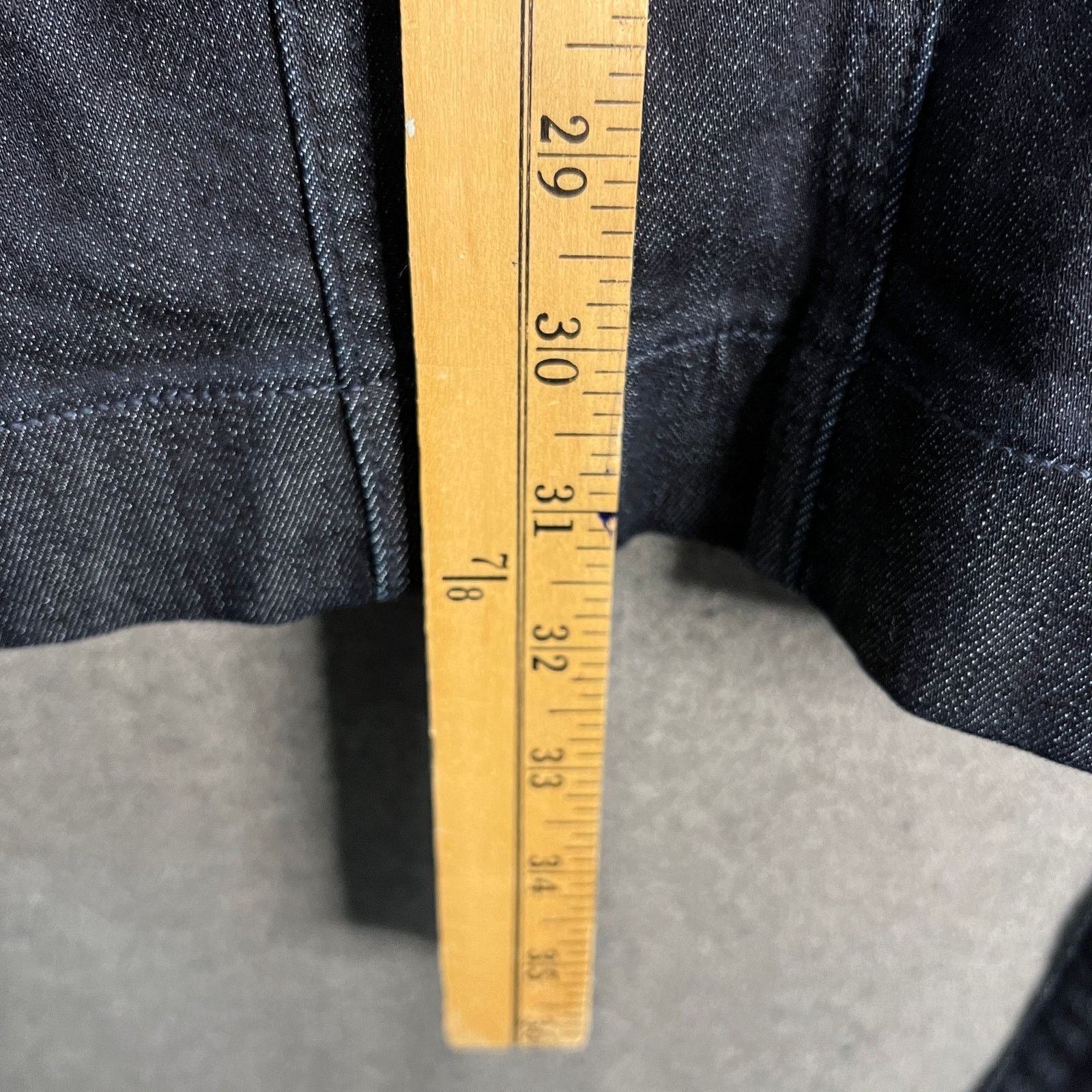 Other Susan Graver Petite High Stretch Denim Long Jean J Size L / US 10 / IT 46 - 6 Thumbnail
