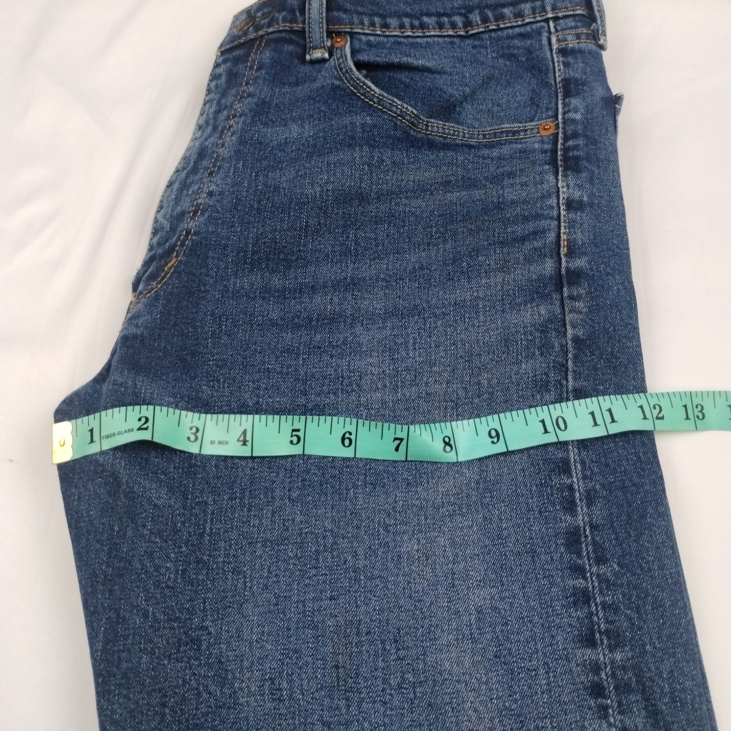 Levi's Levi's 505 Men's Blue Jeans/Straight Leg 36x30 SKU 4059 Size US 36 / EU 52 - 8 Thumbnail